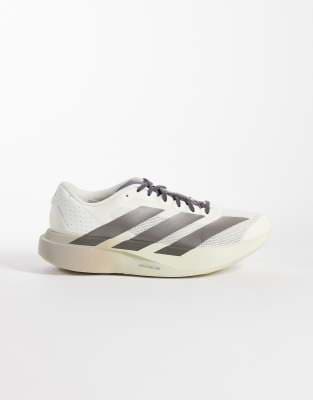 adidas Running Adizero Evo SL sneakers in off white and brown